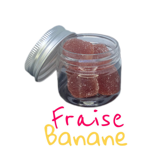 BONBONS CBD FRAISE BANANE Bonbons, PUFFcbd.fr